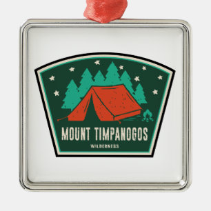 Mount Timpanogos Wilderness Utah Kamperen Metalen Ornament