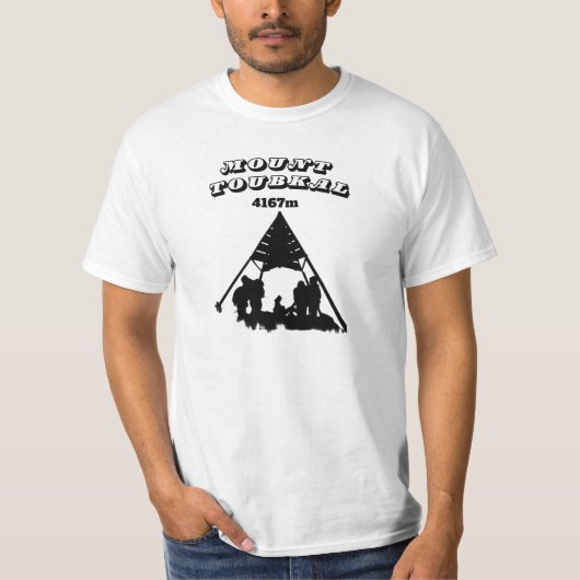 Mount Toubkal Marokko shirt (Voorkant)