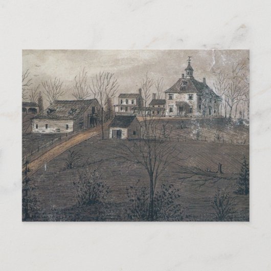 Mount Vernon Briefkaart (Voorkant)