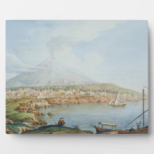 Mount Vesuvius, bord 36 uit 'Campi Phlegraei: Ob Fotoplaat