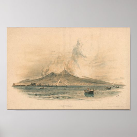 Mount Vesuvius Poster (Voorkant)