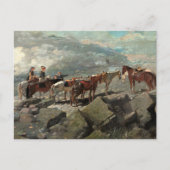 Mount Washington Horses Winslow Homer Briefkaart (Voorkant)