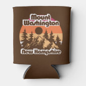 Mount Washington New Hampshire Blikjeskoeler (Voorkant)