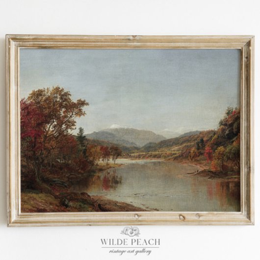 Mount Washington New Hampshire schilderen Poster