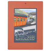 Mount Washington, New HampshireCog Railroad Klembord (Achterkant)