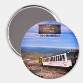 Mount Washington State Park New Hampshire Magnet (Recto/Verso)