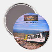 Mount Washington State Park New Hampshire Magnet Magneet (Voorkant / Achterkant)