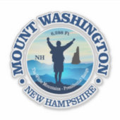 Mount Washington (V) Sticker (Voorkant)