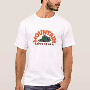 Mountain Adventure Design T-shirt, T-shirt ontwerp
