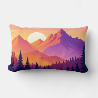 Mountain Adventure Pillow - Hiking Outdoor Nature  Kussen