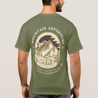 Mountain Adventure T-shirt – Retro Outdoor Wandele