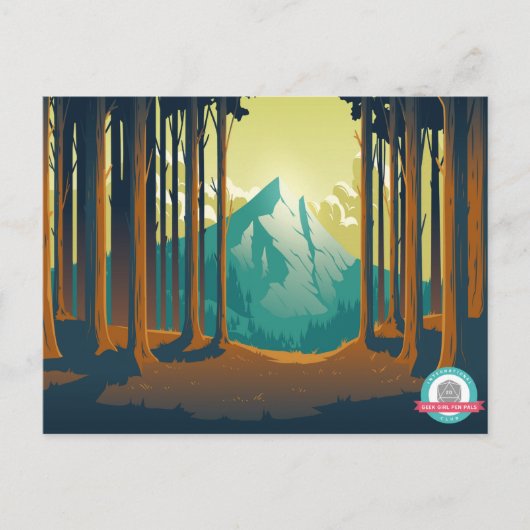 Mountain Aesthetics Briefkaart (Voorkant)