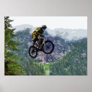 Mountain Air - BMX Rider Poster