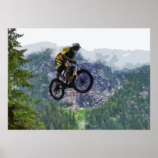 Mountain Air - BMX Rider Poster (Voorkant)