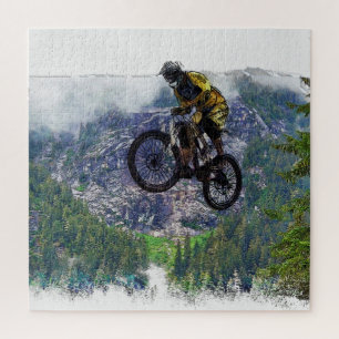 Mountain Air BMXer - BMX Rider Legpuzzel
