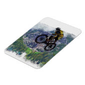 Mountain Air BMXer - BMX Rider Magneet (Linkerzijde)