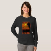 Mountain and Forest Scene Silhouette  70 T-shirt (Voorkant volledig)
