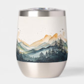 Mountain and Forest Watercolor (Voorkant)