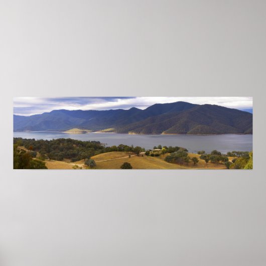 Mountain Bay Panorama 2 Poster (Voorkant)