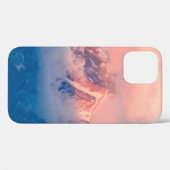 MOUNTAIN BEDEKT MET SNEEUW OP DAG Case-Mate iPhone CASE (Achterkant (horizontaal))