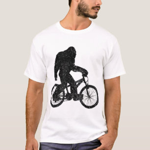 Mountain Bike Bigfoot MTB fietsen Funny Bik T-shirt