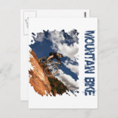 Mountain Bike Briefkaart (Voorkant / Achterkant)