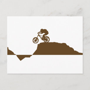 Mountain Bike Briefkaart