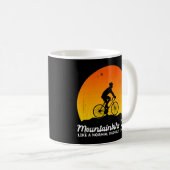 Mountain Bike Dad Bicycle Cycling Mountainbike Koffiemok (Voorkant rechts)