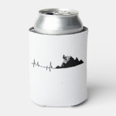 Mountain Bike Heartbeat Blikjeskoeler (Blikje Voorkant)