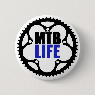 Mountain Bike Life Ronde Button 5,7 Cm