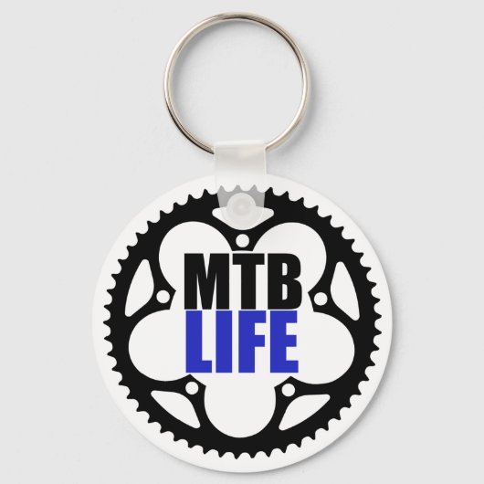 Mountain Bike Life Sleutelhanger (Voorkant)