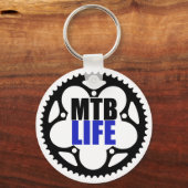Mountain Bike Life Sleutelhanger (Voorkant)