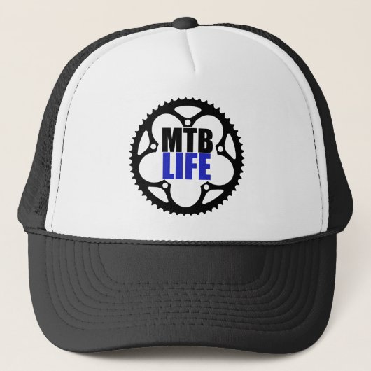 Mountain Bike Life Trucker Pet (Voorkant)