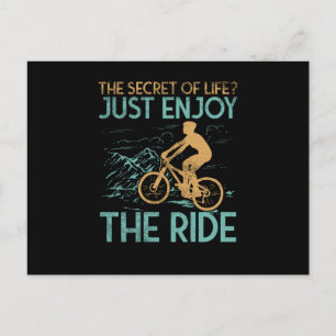 Mountain Bike Mountain Biker Briefkaart