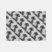 Mountain Bike Ride Fleece Deken (Voorkant (Horizontaal))