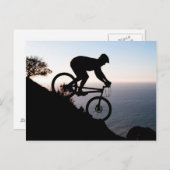 Mountain Bike Rider. Leeuwenkop, Kaapstad Briefkaart (Voorkant / Achterkant)