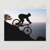 Mountain Bike Rider. Leeuwenkop, Kaapstad Briefkaart (Voorkant)