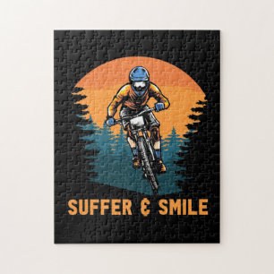Mountain Bike Suffer en Smile Legpuzzel