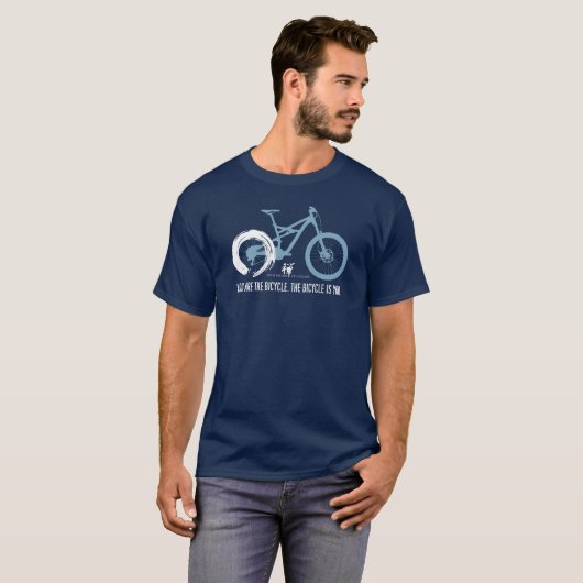 Mountain Bike T Shirt (Voorkant volledig)