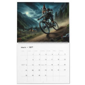 Mountain Bike Trail Shredding Calendrier Gnome (Mar 2027)
