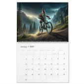 Mountain Bike Trail Shredding Calendrier Gnome (Jan 2027)