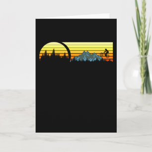 MOUNTAIN BIKE VINTAGE Mountainbiker Freestyle Kaart