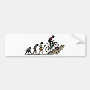 Mountain Biker Bumpersticker