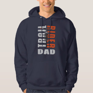 Mountain Biker Dad Custom Family Cyclist Hoodie