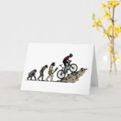 Mountain Biker Kaart (Gele Bloem)