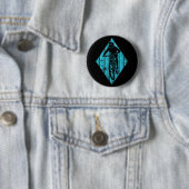 Mountain Biker Ronde Button 5,7 Cm (In situ)