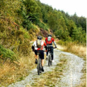 MOUNTAIN BIKERS BUTTON FLESOPENER