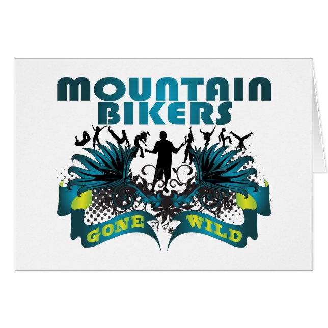 Mountain Bikers Gone Wild (Voorkant Horizontaal)