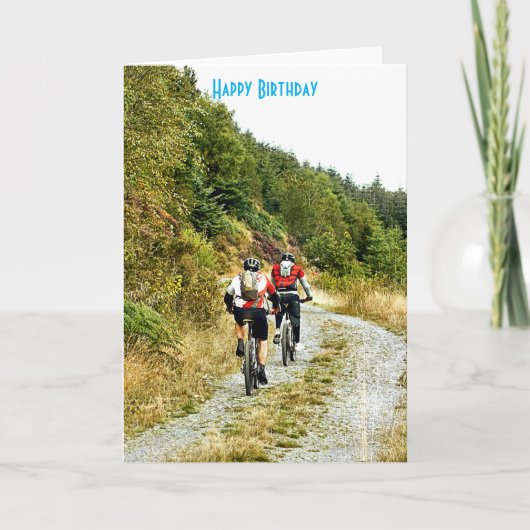 MOUNTAIN BIKING AANKONDIGING (Voorkant)