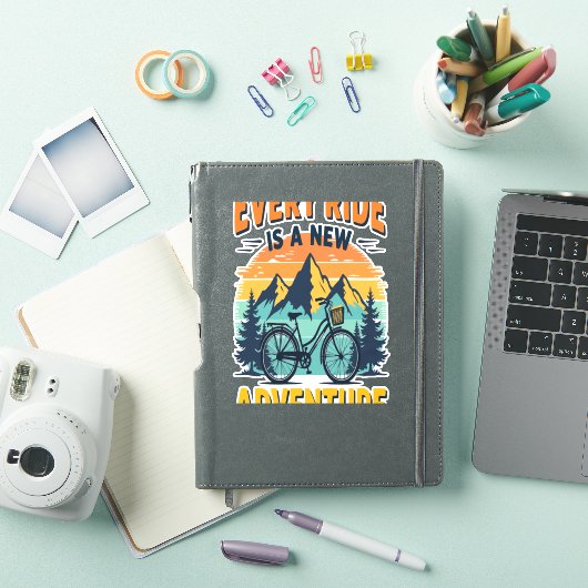 Mountain Biking Adventure Sticker (iPad Cover)
